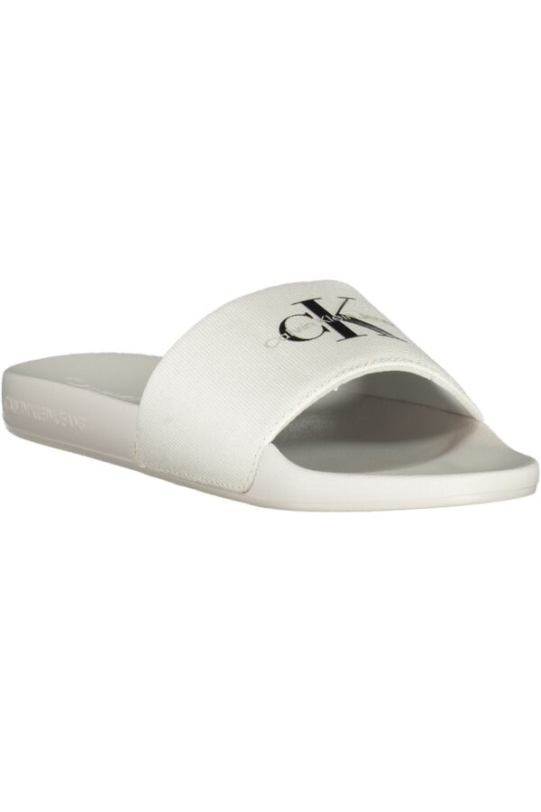 CALVIN KLEIN CALZATURA CIABATTA DONNA BIANCO - immagine 2
