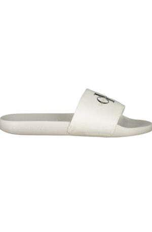 CALVIN KLEIN CALZATURA CIABATTA UOMO BIANCO