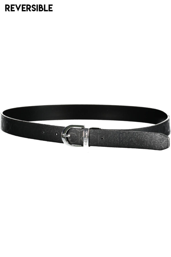 CALVIN KLEIN CINTURA DONNA NERO - immagine 2