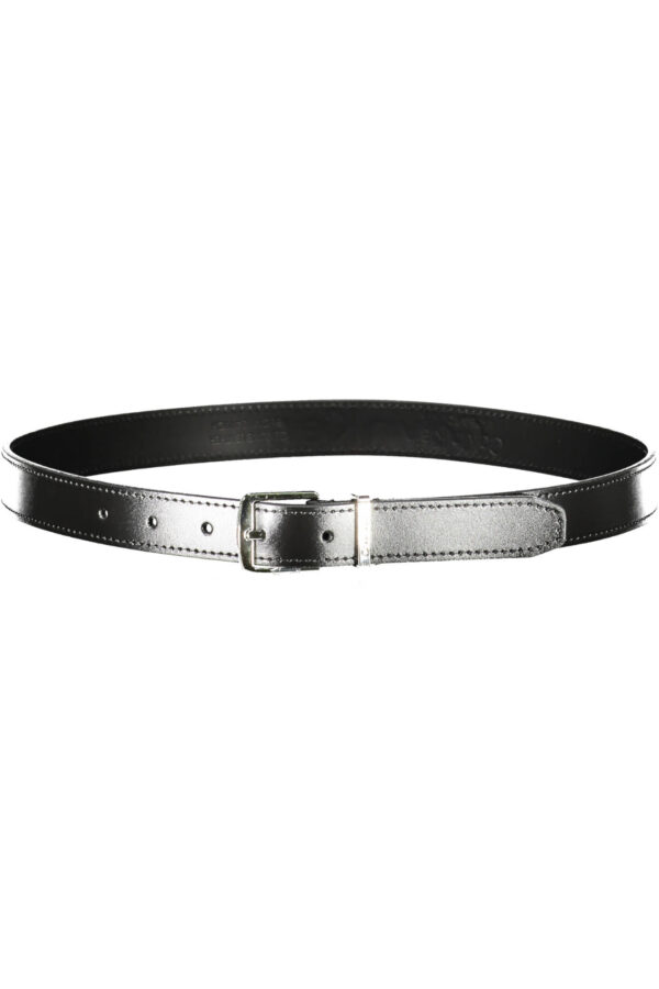 CALVIN KLEIN CINTURA IN PELLE DONNA NERO - immagine 2