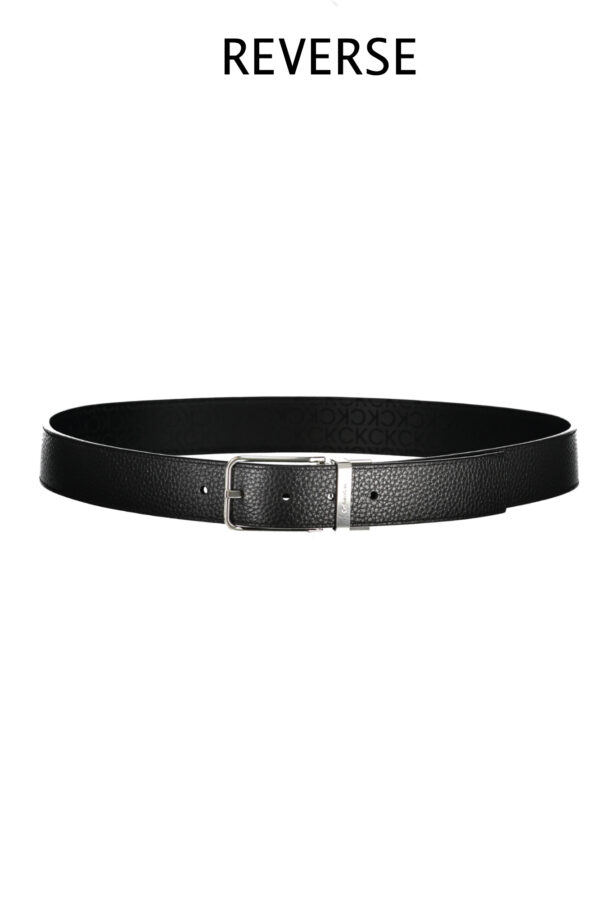 CALVIN KLEIN CINTURA UOMO NERO - immagine 2