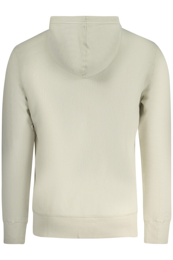 CALVIN KLEIN FELPA SENZA ZIP UOMO BEIGE - immagine 2