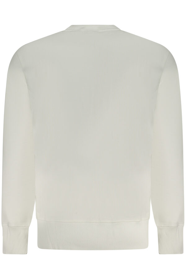 CALVIN KLEIN FELPA SENZA ZIP UOMO BIANCO - immagine 2