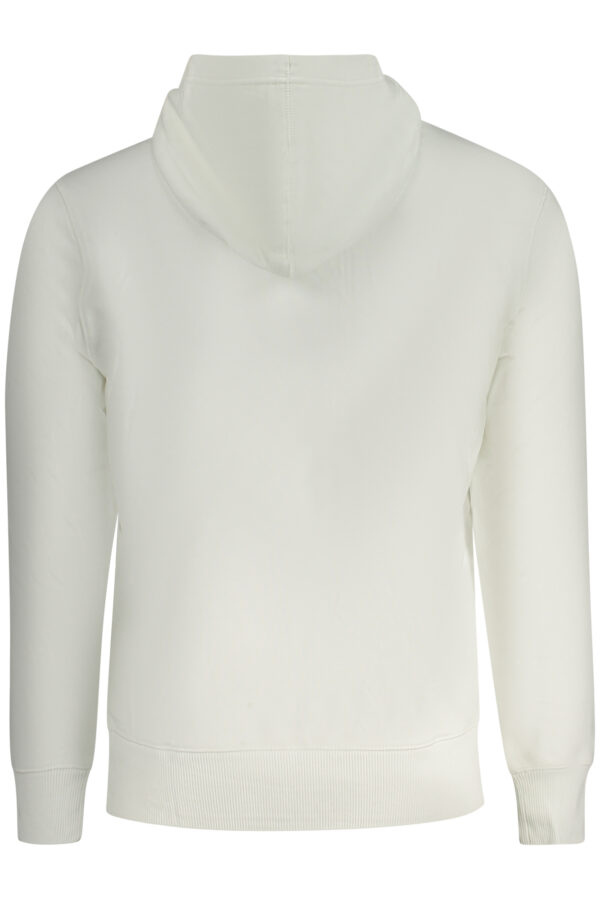 CALVIN KLEIN FELPA SENZA ZIP UOMO BIANCO - immagine 2