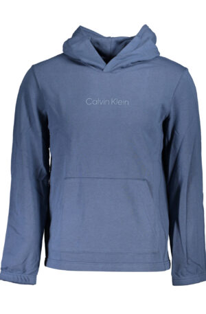 CALVIN KLEIN FELPA SENZA ZIP UOMO BLU