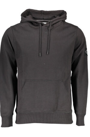 CALVIN KLEIN FELPA SENZA ZIP UOMO NERO