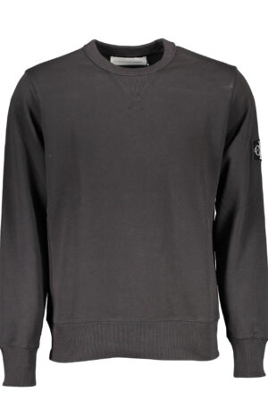 CALVIN KLEIN FELPA SENZA ZIP UOMO NERO