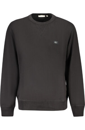 CALVIN KLEIN FELPA SENZA ZIP UOMO NERO