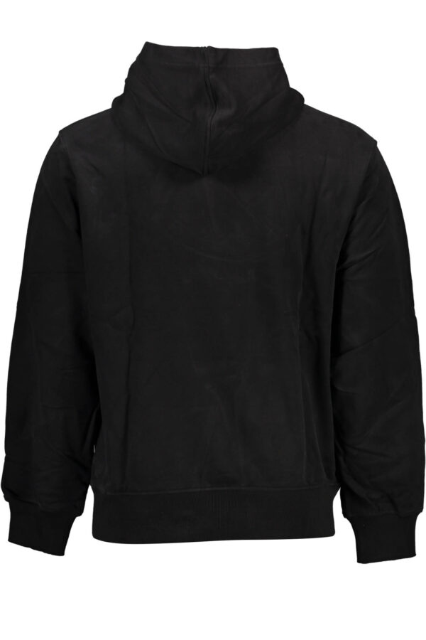 CALVIN KLEIN FELPA SENZA ZIP UOMO NERO - immagine 2