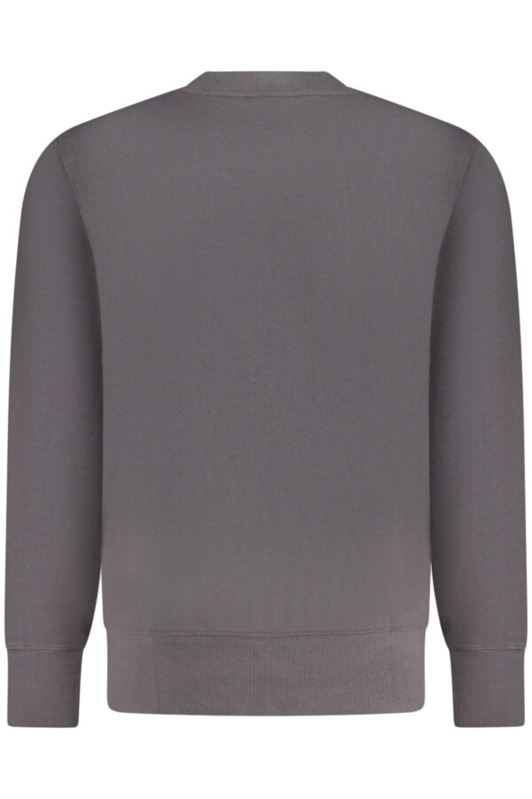 CALVIN KLEIN FELPA SENZA ZIP UOMO NERO - immagine 2