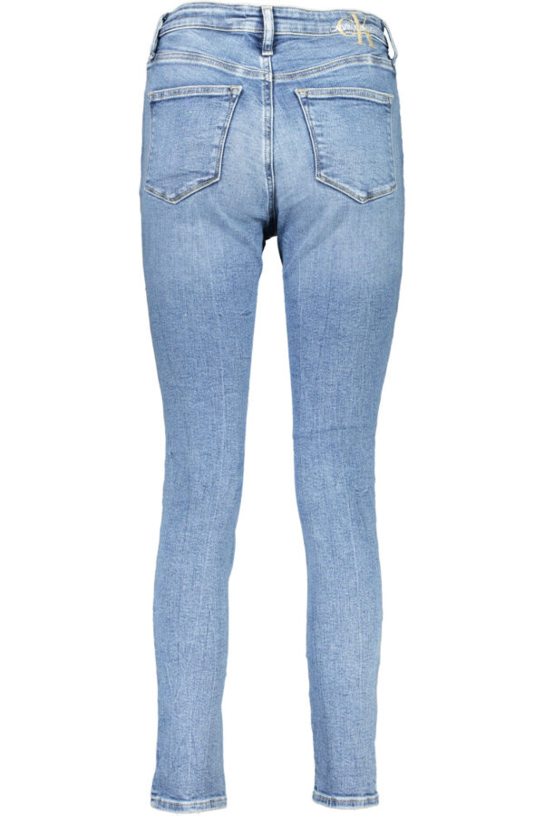 CALVIN KLEIN JEANS DENIM DONNA AZZURRO - immagine 2