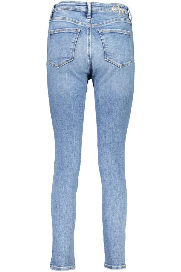 CALVIN KLEIN JEANS DENIM DONNA AZZURRO - immagine 3