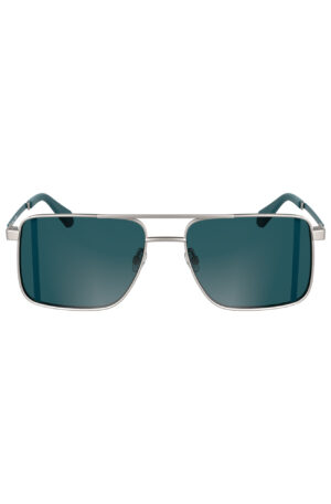 CALVIN KLEIN OCCHIALE DA SOLE UOMO ARGENTO