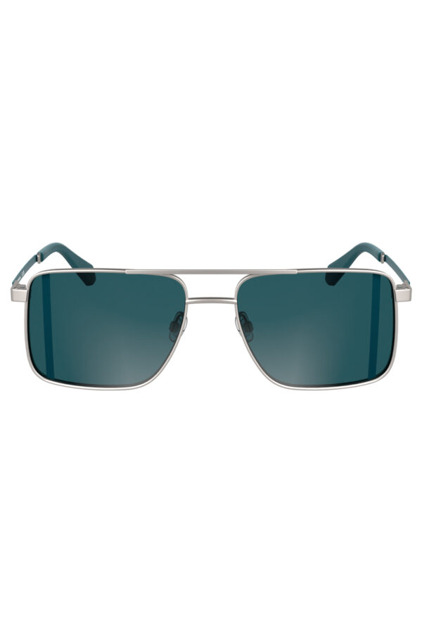 CALVIN KLEIN OCCHIALE DA SOLE UOMO ARGENTO