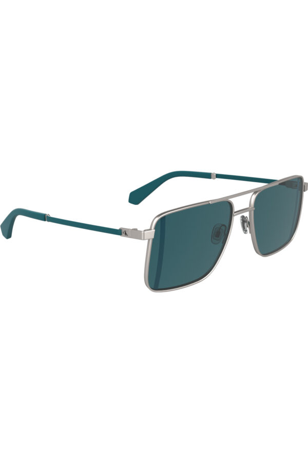 CALVIN KLEIN OCCHIALE DA SOLE UOMO ARGENTO - immagine 3