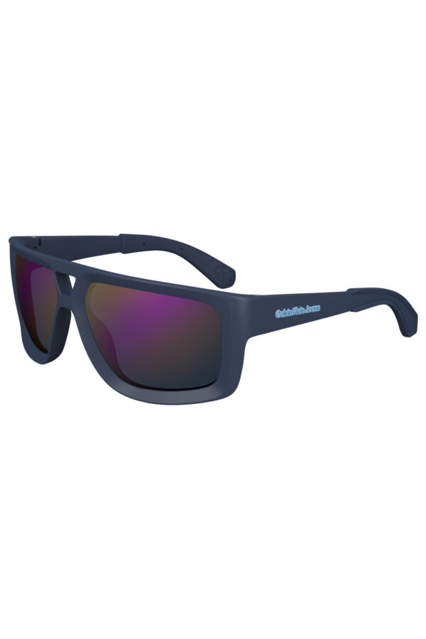 CALVIN KLEIN OCCHIALE DA SOLE UOMO BLU - immagine 2