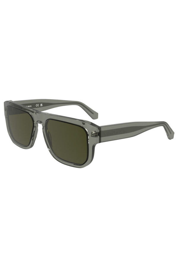 CALVIN KLEIN OCCHIALE DA SOLE UOMO GRIGIO - immagine 2