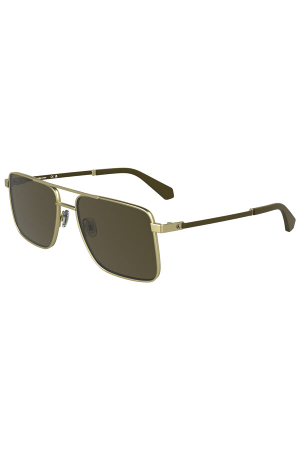 CALVIN KLEIN OCCHIALE DA SOLE UOMO ORO - immagine 2
