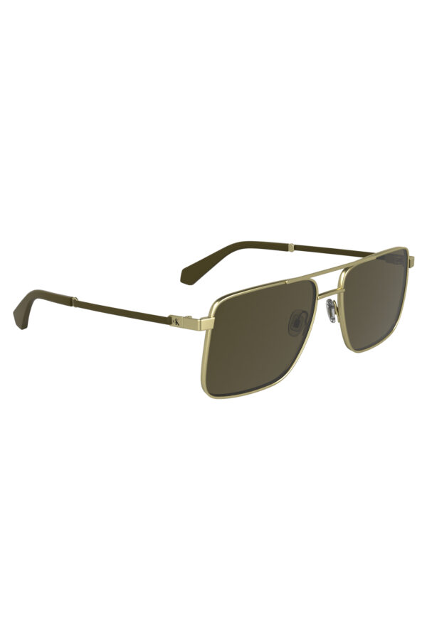 CALVIN KLEIN OCCHIALE DA SOLE UOMO ORO - immagine 3