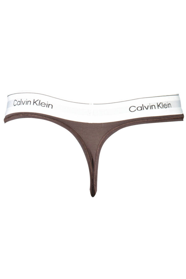 CALVIN KLEIN PERIZOMA DONNA MARRONE - immagine 2