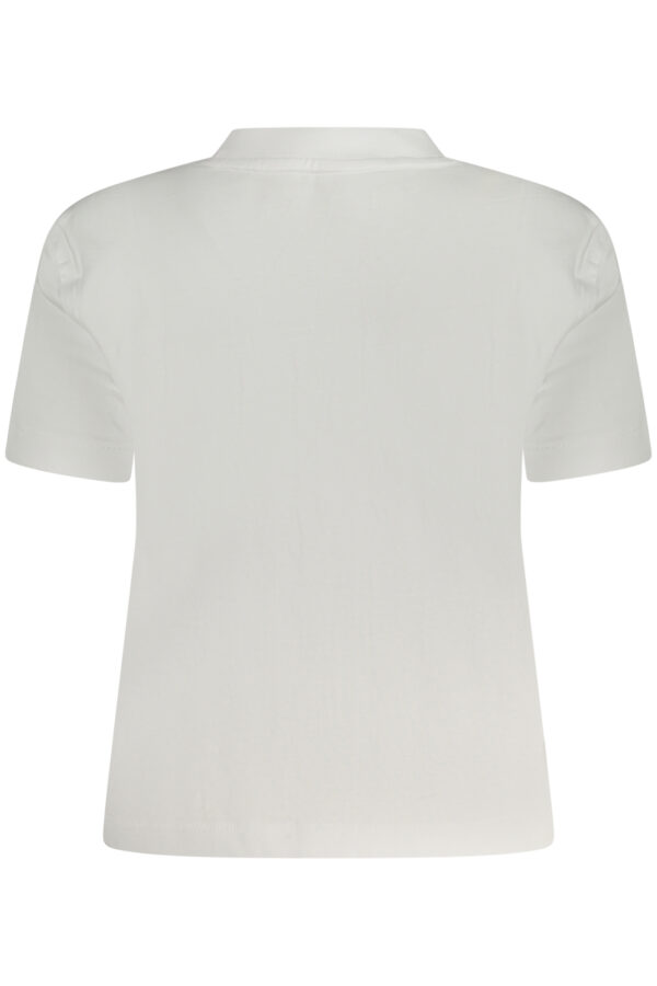 CALVIN KLEIN T-SHIRT MANICHE CORTE DONNA BIANCO - immagine 2