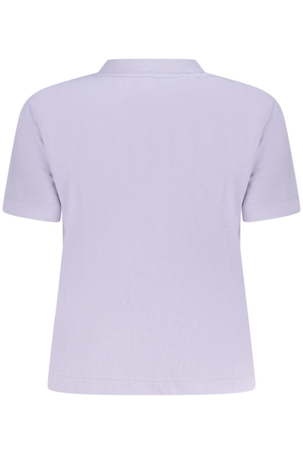 CALVIN KLEIN T-SHIRT MANICHE CORTE DONNA VIOLA - immagine 2