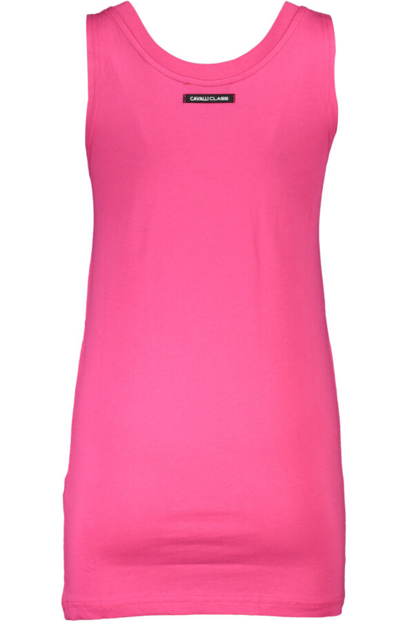 CAVALLI CLASS CANOTTA DONNA ROSA - immagine 2