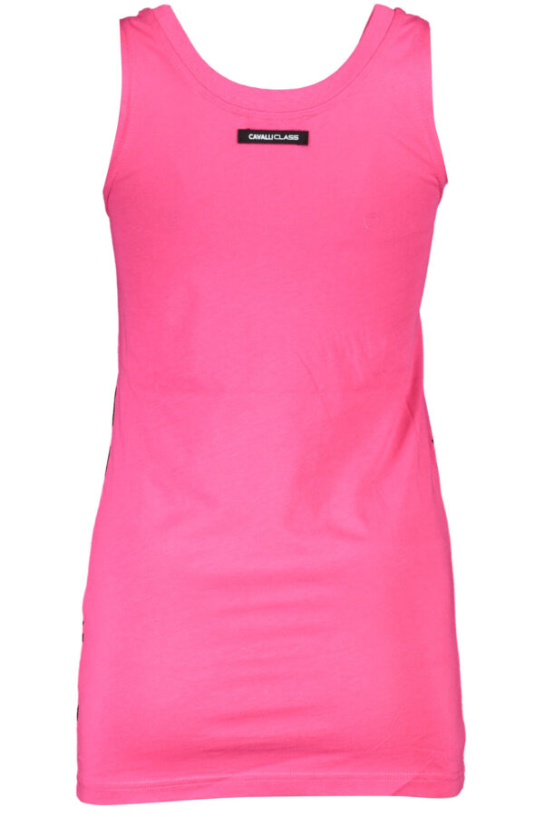 CAVALLI CLASS CANOTTA DONNA ROSA - immagine 2