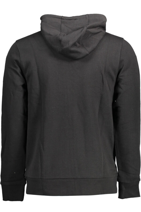 CAVALLI CLASS FELPA CON ZIP UOMO NERO - immagine 2