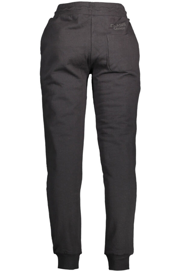 CAVALLI CLASS PANTALONE UOMO NERO - immagine 2