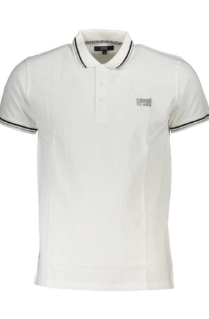 CAVALLI CLASS POLO MANICHE CORTE UOMO BIANCO