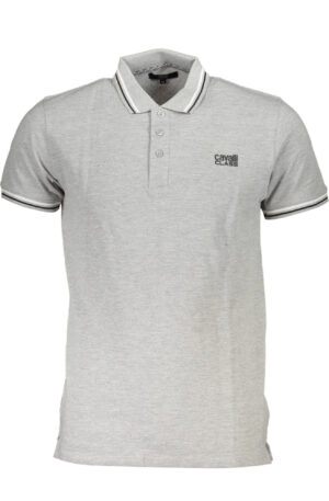 CAVALLI CLASS POLO MANICHE CORTE UOMO GRIGIO
