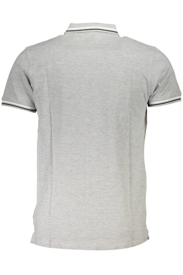 CAVALLI CLASS POLO MANICHE CORTE UOMO GRIGIO - immagine 2
