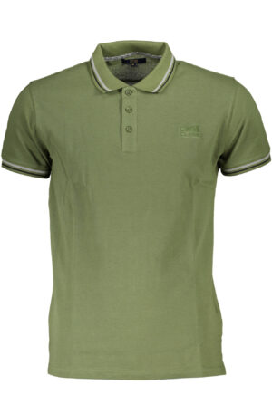 CAVALLI CLASS POLO MANICHE CORTE UOMO VERDE