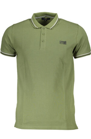 CAVALLI CLASS POLO MANICHE CORTE UOMO VERDE