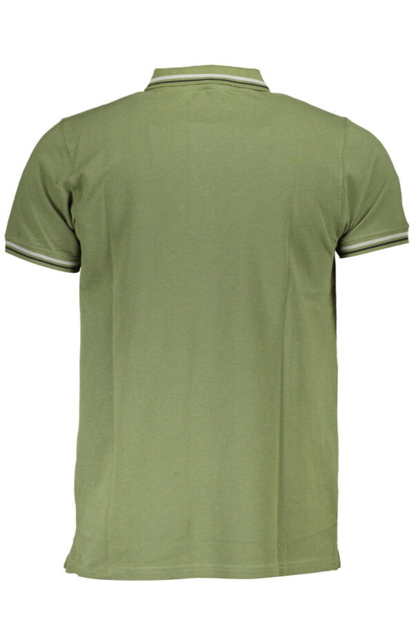 CAVALLI CLASS POLO MANICHE CORTE UOMO VERDE - immagine 2