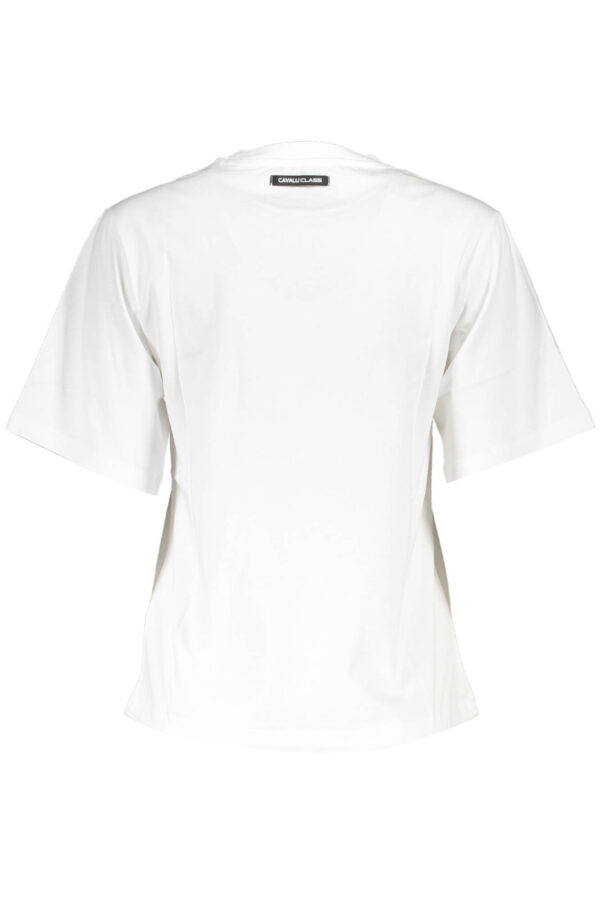 CAVALLI CLASS T-SHIRT MANICHE CORTE DONNA BIANCO - immagine 2