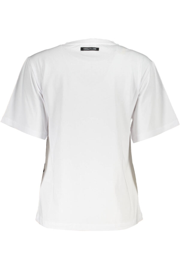 CAVALLI CLASS T-SHIRT MANICHE CORTE DONNA BIANCO - immagine 2