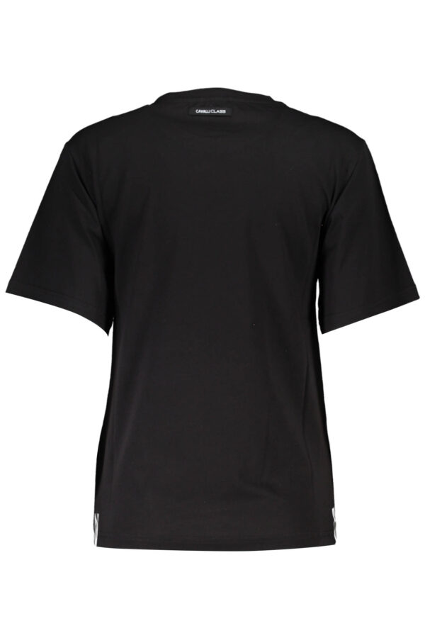 CAVALLI CLASS T-SHIRT MANICHE CORTE DONNA NERO - immagine 2