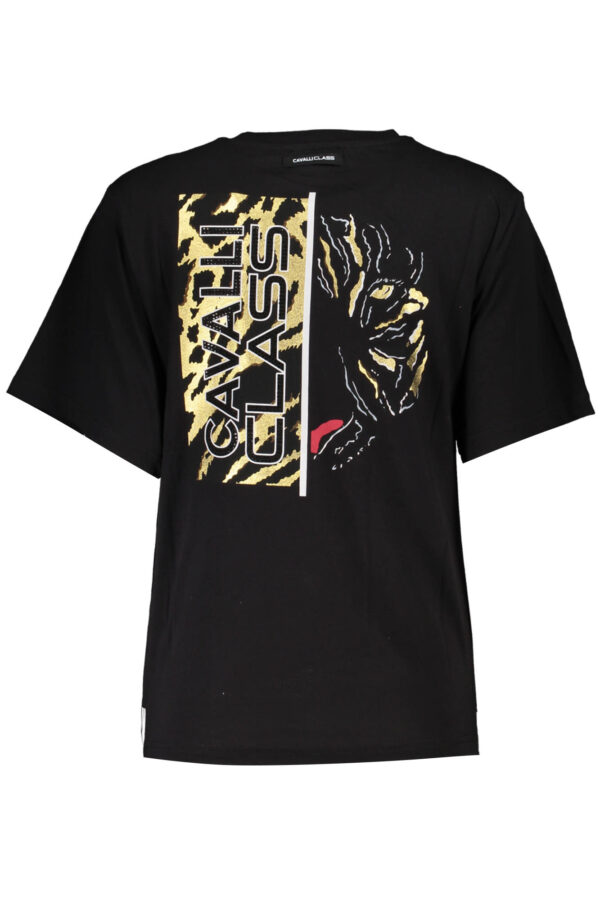 CAVALLI CLASS T-SHIRT MANICHE CORTE DONNA NERO - immagine 2