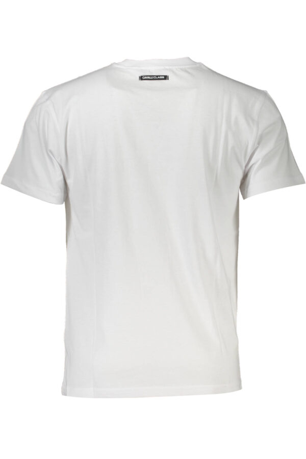CAVALLI CLASS T-SHIRT MANICHE CORTE UOMO BIANCO - immagine 2