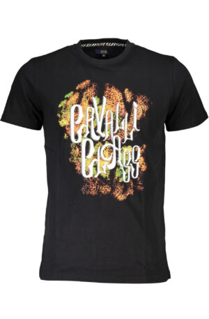 CAVALLI CLASS T-SHIRT MANICHE CORTE UOMO NERO