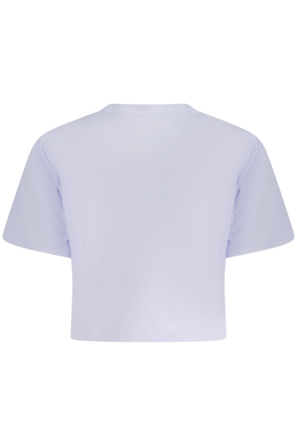 CONVERSE T-SHIRT MANICHE CORTE DONNA VIOLA - immagine 2