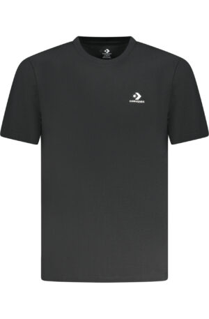 CONVERSE T-SHIRT MANICHE CORTE UOMO NERO