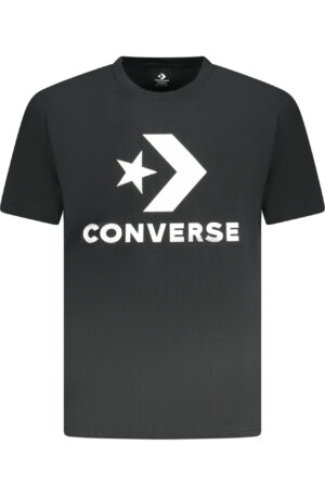 CONVERSE T-SHIRT MANICHE CORTE UOMO NERO