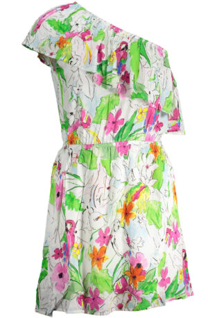 DESIGUAL ABITO CORTO DONNA BIANCO