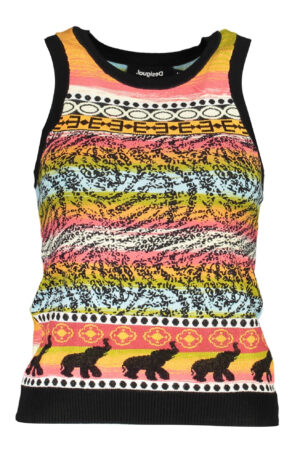 DESIGUAL CANOTTA DONNA NERO