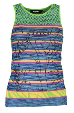 DESIGUAL CANOTTA DONNA VERDE