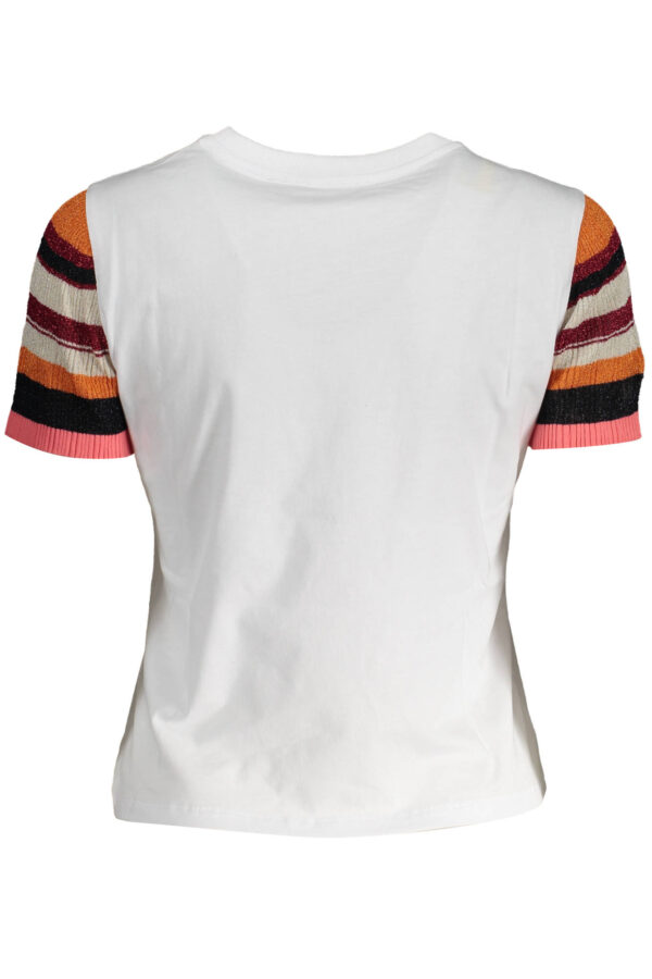 DESIGUAL T-SHIRT MANICHE CORTE DONNA BIANCO - immagine 2