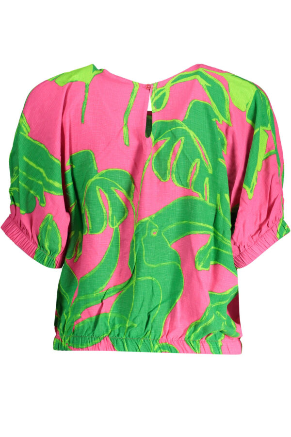 DESIGUAL T-SHIRT MANICHE CORTE DONNA ROSA - immagine 2